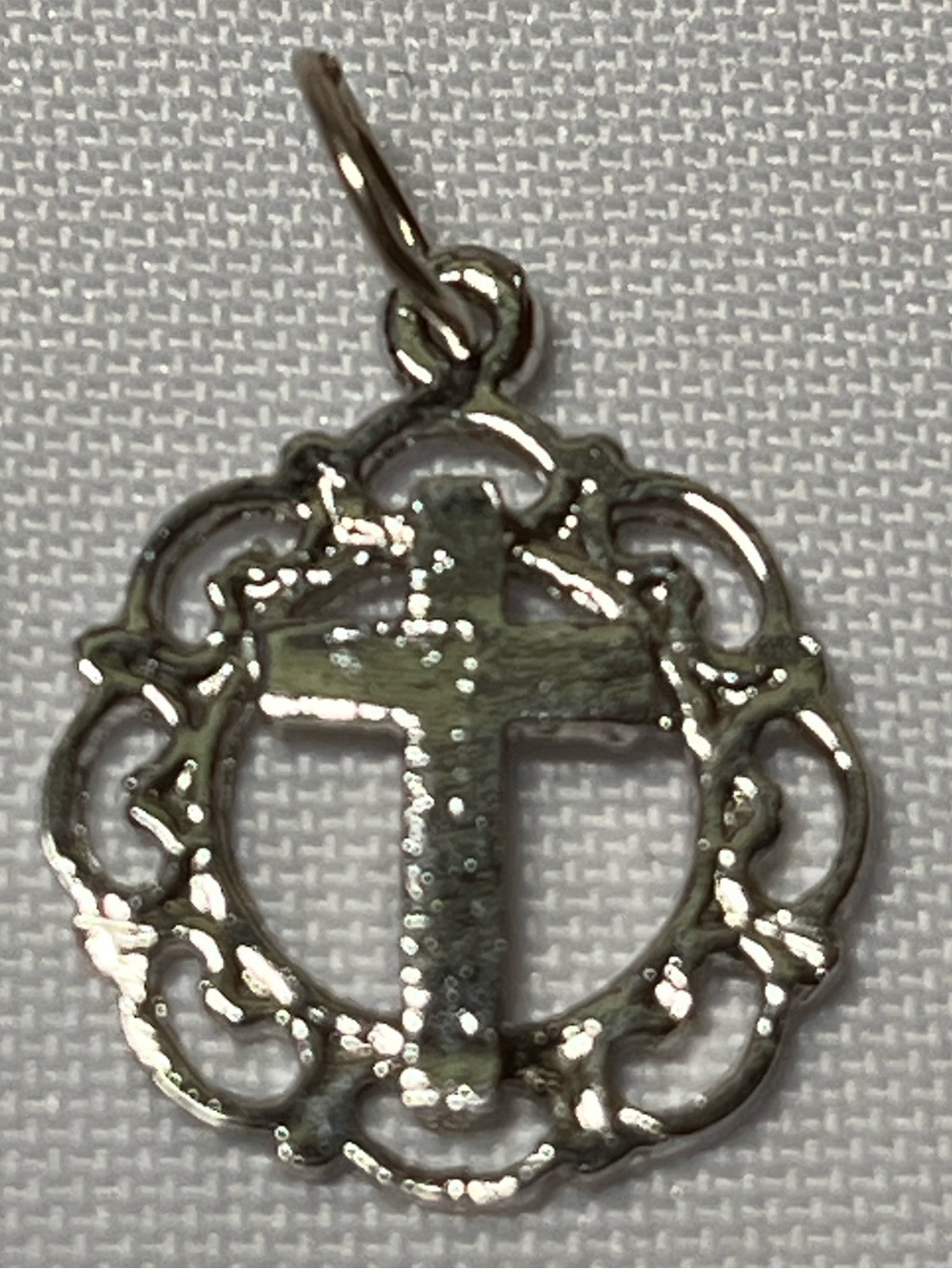 Vintage Sterling Silver Cross Filigree Pendant
Collectible